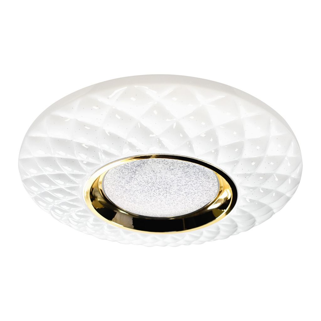 Plafondlamp TOKYO GOLD, 48W, diameter 500 mm, met Productafbeelding 