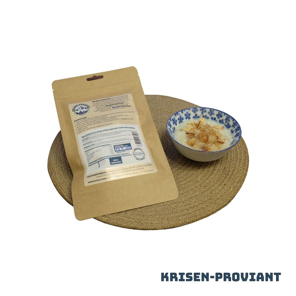 Krisen-Proviant - 2er-Set Milchreis mit Zimt & Produktbild 