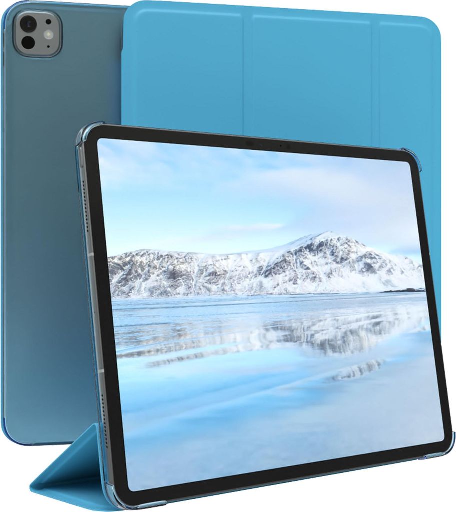 EAZY CASE Smartcase für Apple iPad Mini 6 (2021) Tabletcase Bookcover Smart Flipcase magnetisch Weiß