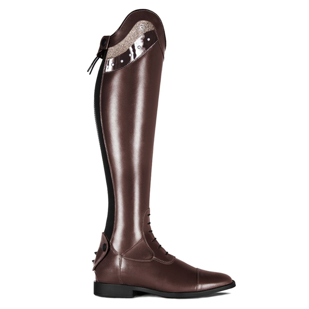 Cavallo CAVALLINUS SLIM Lack, Strass + Bling Reitstiefel