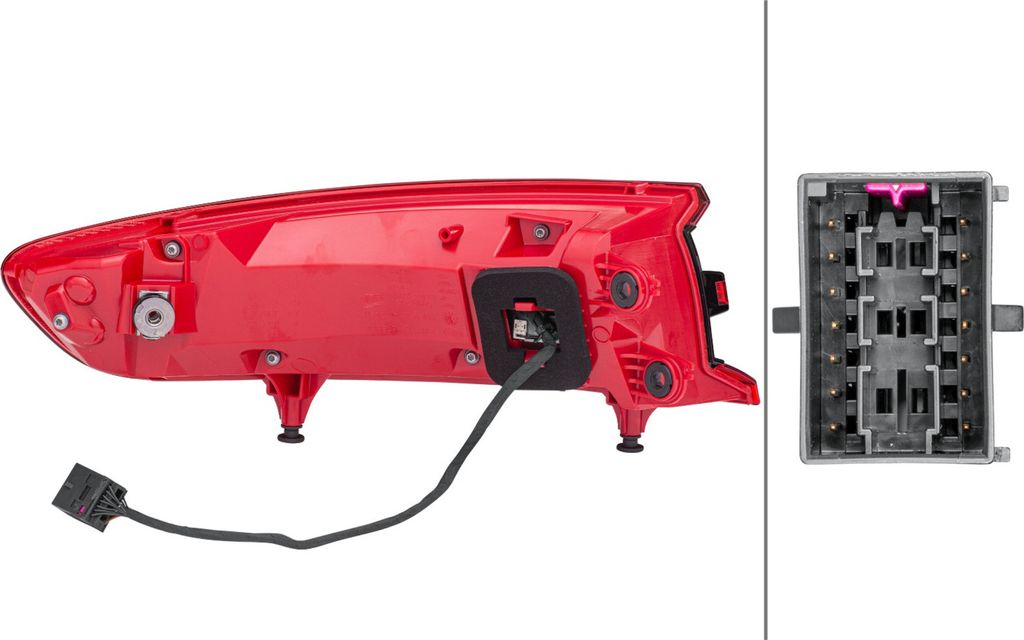HELLA Heckleuchte Rechts 2SD 011 499-121
