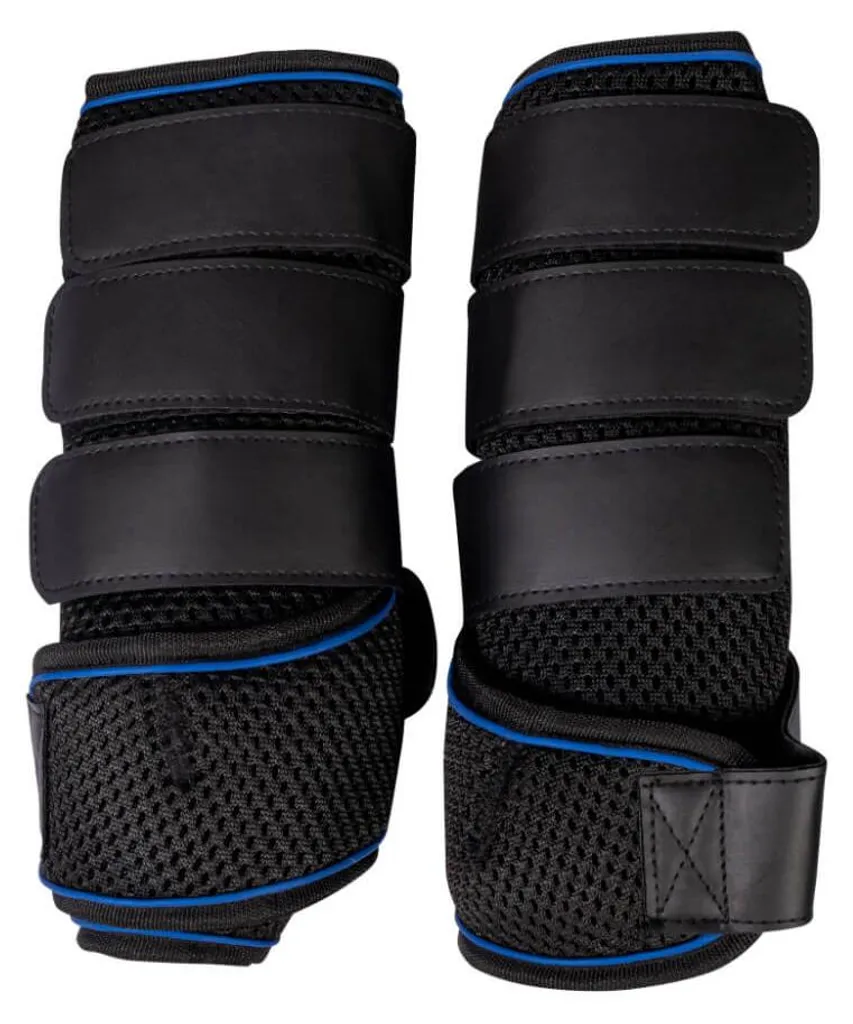 Guêtres refroidissantes HKM EquineCarePro Noir S avec gel réutilisable