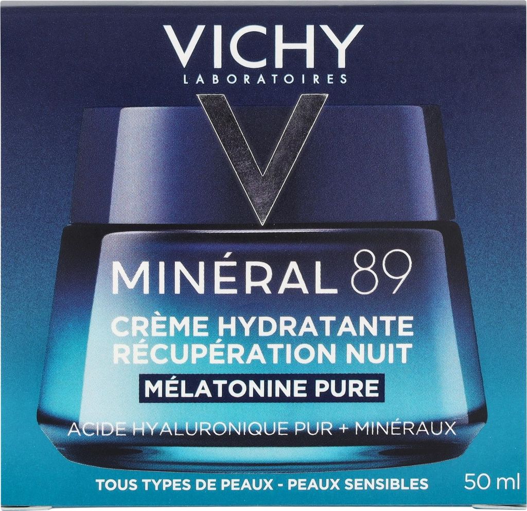 Vichy Minéral 89 Nawilżający krem regenerujący na noc 50 ml Zdjęcie produktu 