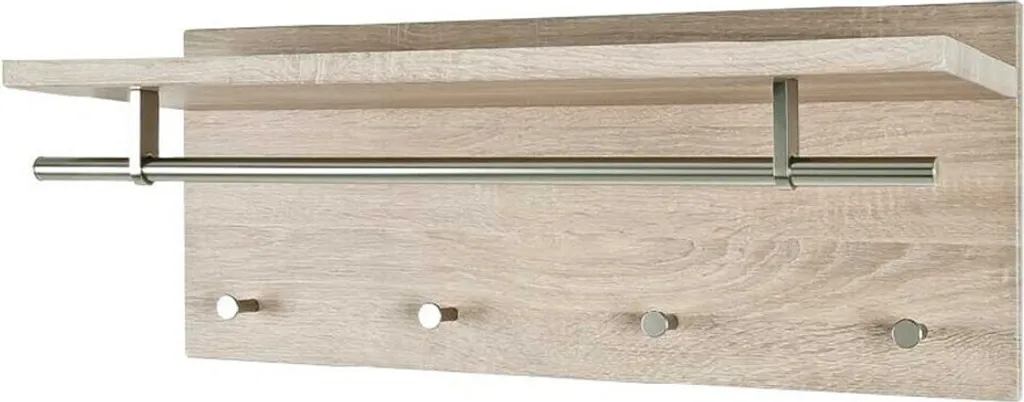 Vesta Adam Portemanteau Mural en Bois avec Crochets Design Scandinave