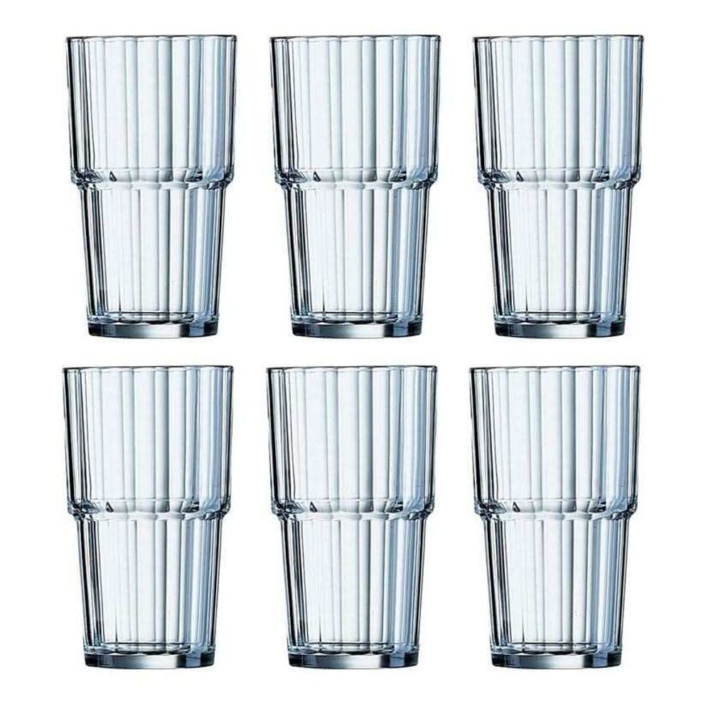 Arcoroc Tumbler Norvege Tempered Glass 270 ml - 6 kusů Obrázek produktu 