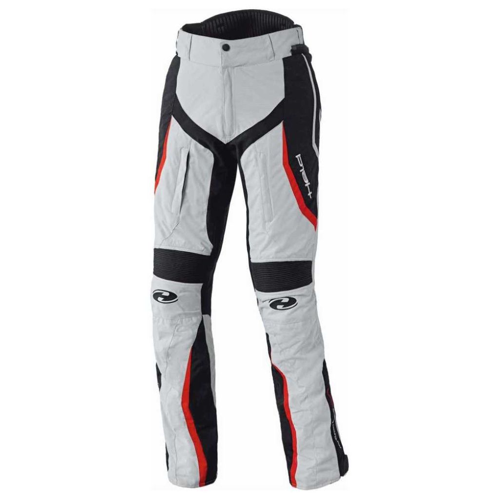 Held Link Motorrad Textilhose, grau/rot, L