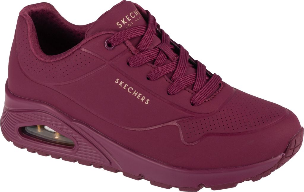 Skechers Uno-Stand on Air 73690-PLUM, Sneaker, Damen, Rot Produktbild 