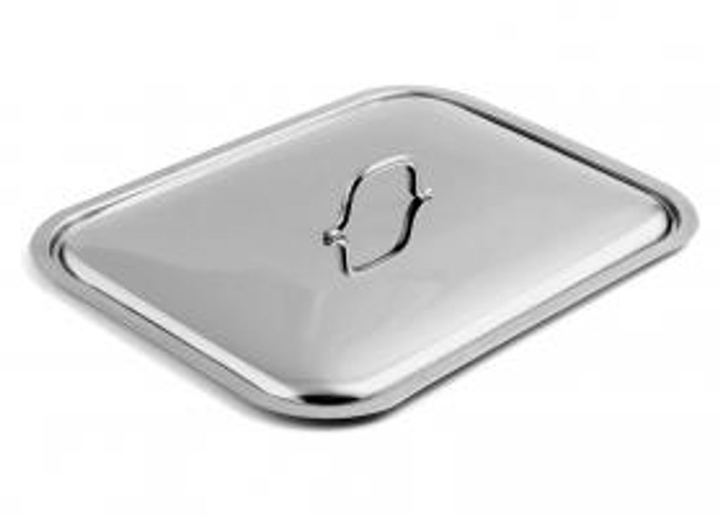 HOMe Coperchio Rettangolare Inox Cm30X22 Immagine del prodotto 