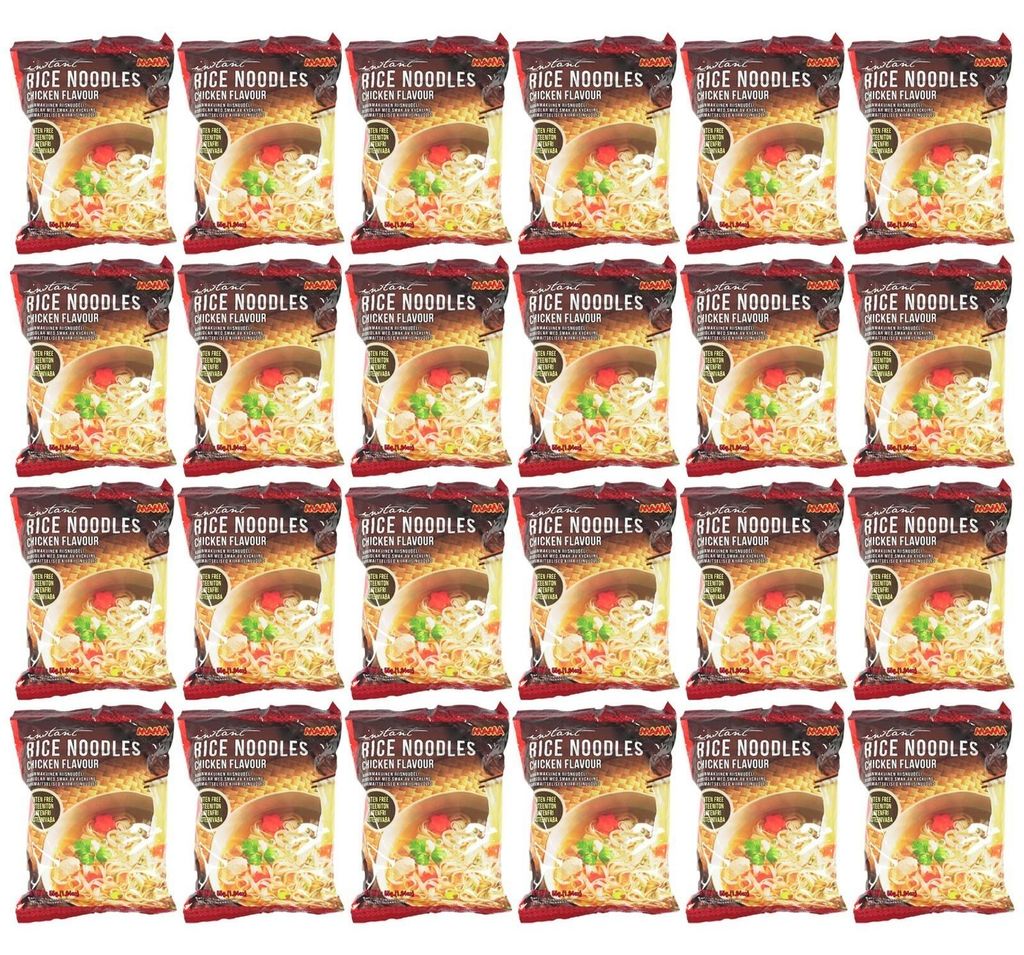 Mama Instantsuppe Reisnudeln Huhn Geschmack 24x55g Produktbild 