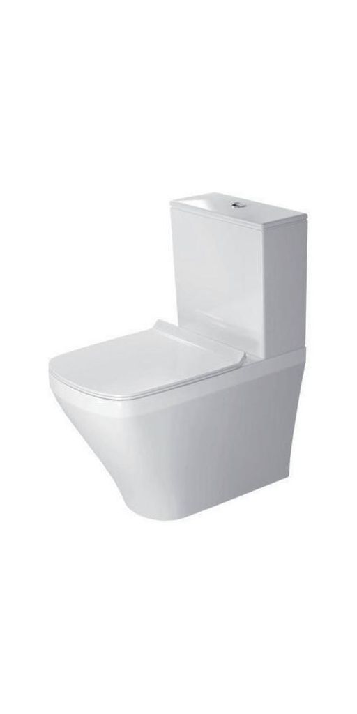 Duravit Stand-WC-Kombination DURASTYLE tief, 370 x 630 mm, Abgang Vario HygieneGlaze weiß