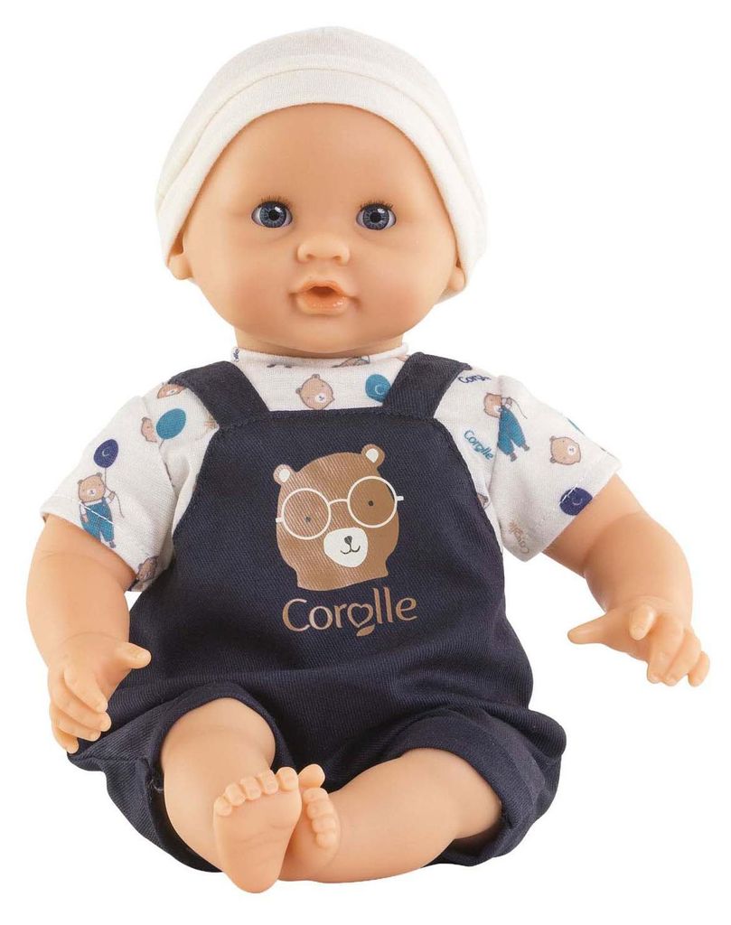 Corolle Babypuppe Mael - weiche Puppe 30cm mit Vanilleduft und blauem Outfit