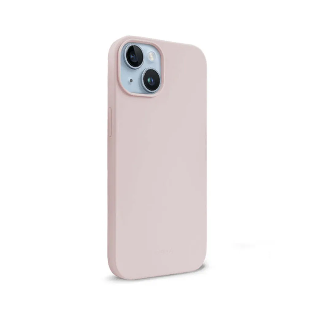 Custodia iPhone 14 Rosa Crong | Accessorio MagSafe Chic & Soft - 3