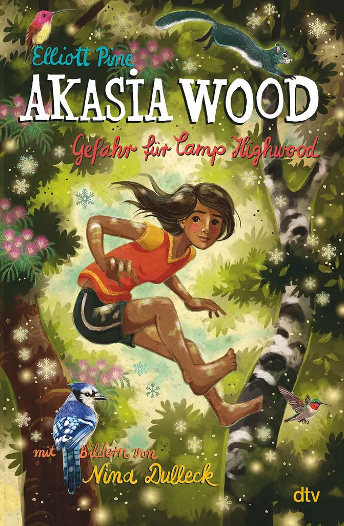 Livre Akasia Wood Danger au Camp Highwood - Lecture Évasion Vacances