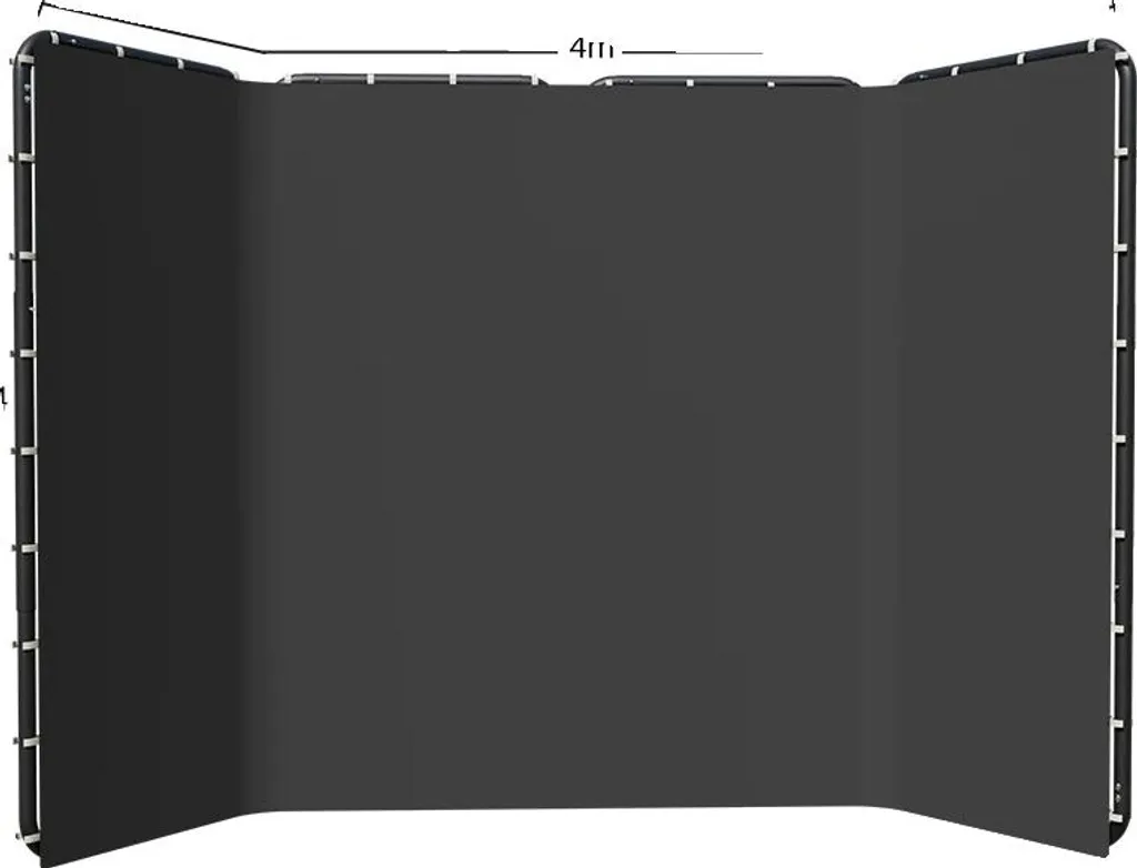 Support de fond studio pliable pour photographie et vidéo intérieur