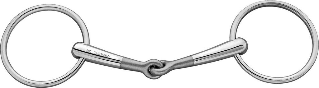 Sprenger Turnado Wassertrense Edelstahl rostfrei 14mm einfach gebrochen , Größe Gebiss:125mm