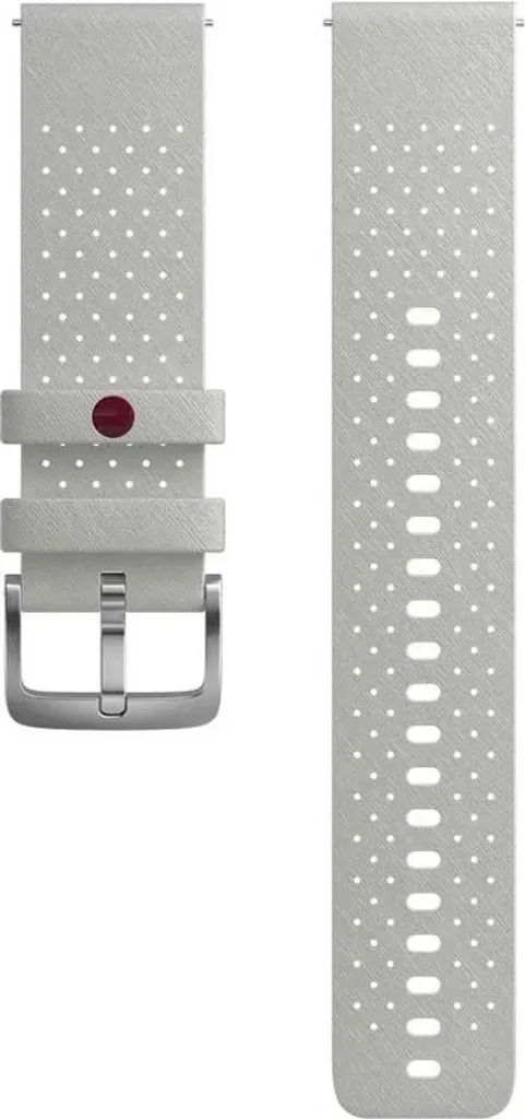 Bracelet de rechange Polar blanc pour montre connectée sport et fitness