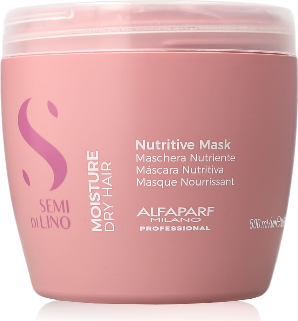 Alfaparf Milano Semi Di Lino Moisture Nutritive Mask 500 ml Produktbild 5