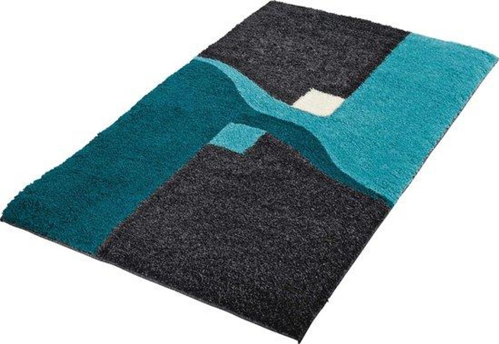 Turkis-Hochdicht-Badmat 60x100 cm, Fußbodenheizung-gerecht