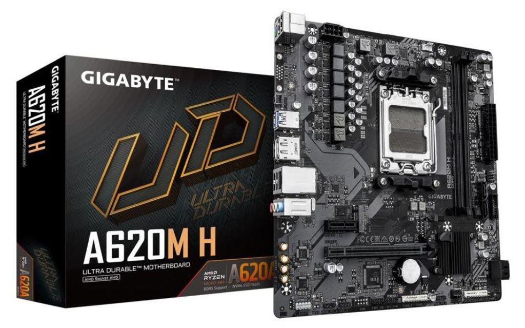 Gigabyte Placa Base A620M H mATX AM5 Imagen del producto 