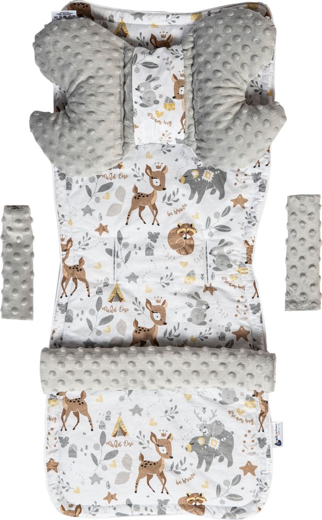 Sitzauflage Kinderwagen, Sitzeinglage, Spielbogen, Produktbild 