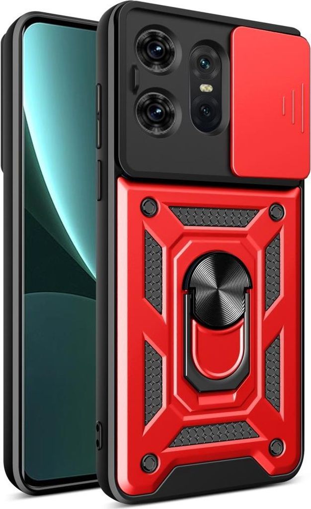Motorola Edge 50 Pro Hülle - Coverup Armor Ring Ständer Produktbild 