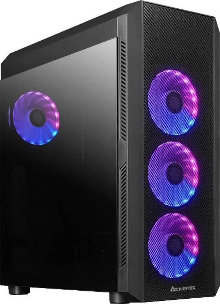 Chieftec Scorpion 4 Case PC Gaming | 4 Ventole Incluse | Miglior Rapporto Qualità Prezzo