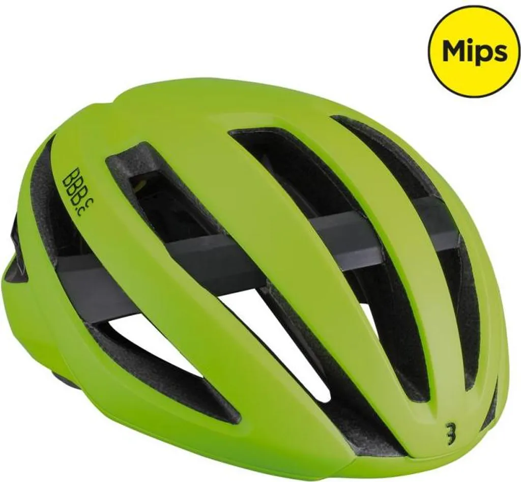 Casque BBB Maestro MIPS Jaune Fluo avec Système de Protection Cérébrale