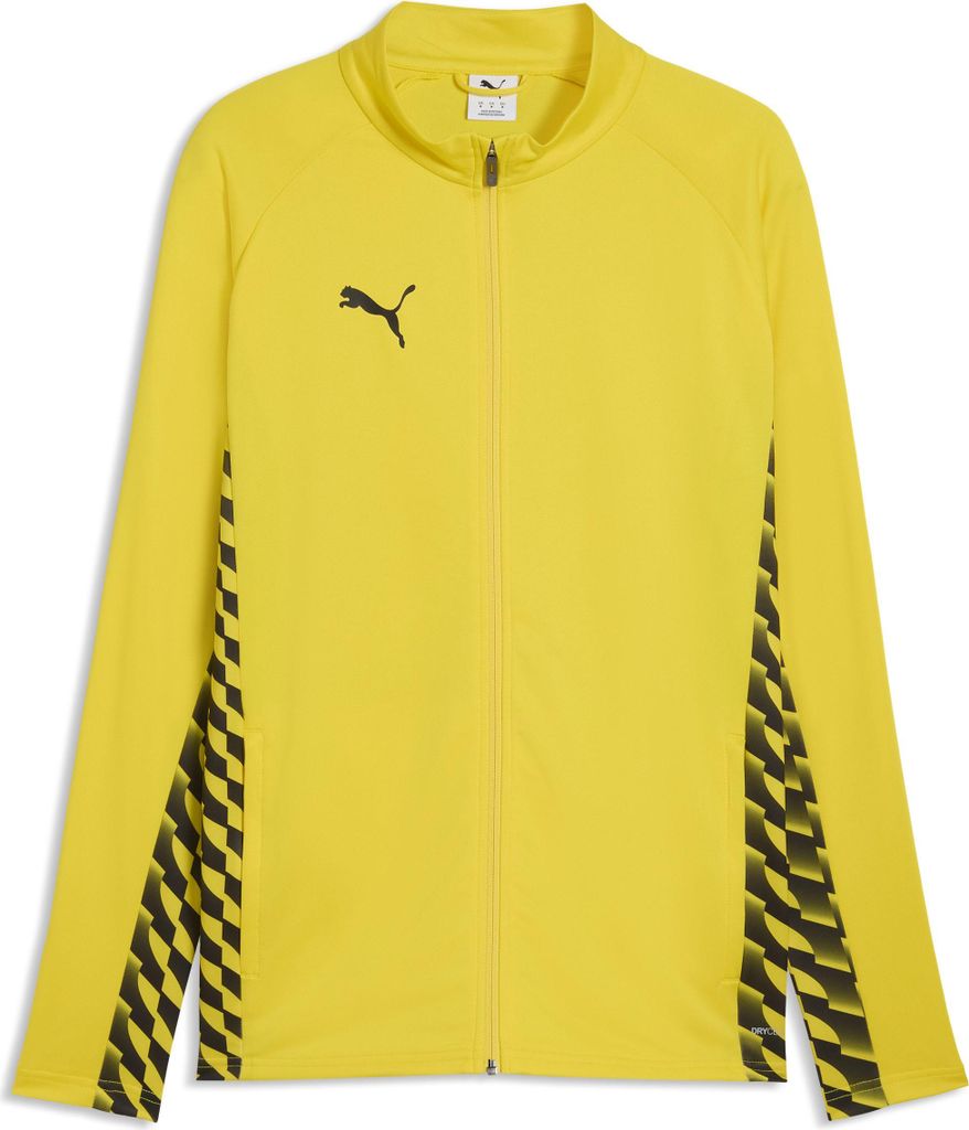 teamLIGA26 Training Jacket , Größe:L, Farben:Faster Yellow-PUMA Black-PUMA Black