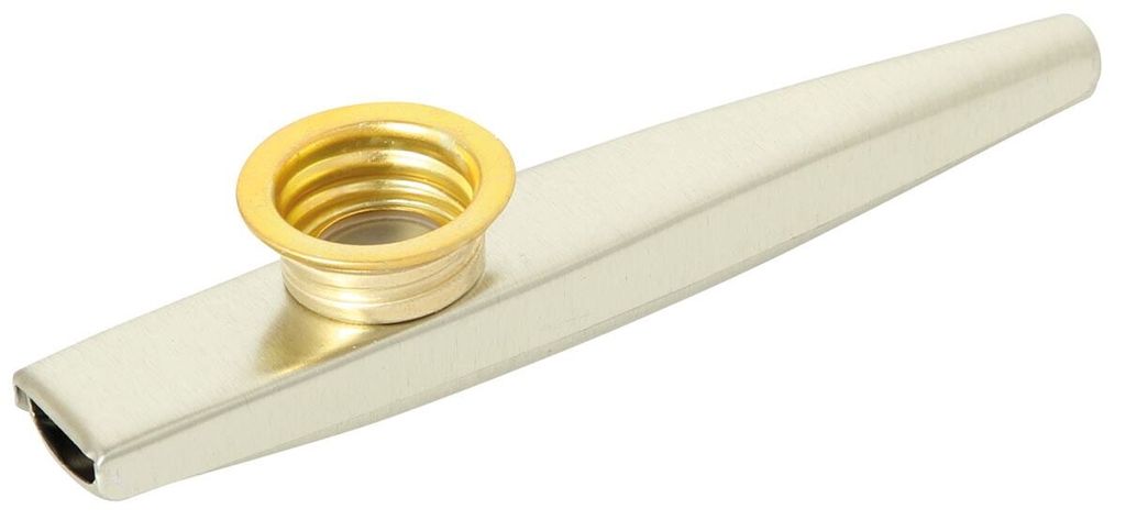 Musikinstrument »Kazoo«.