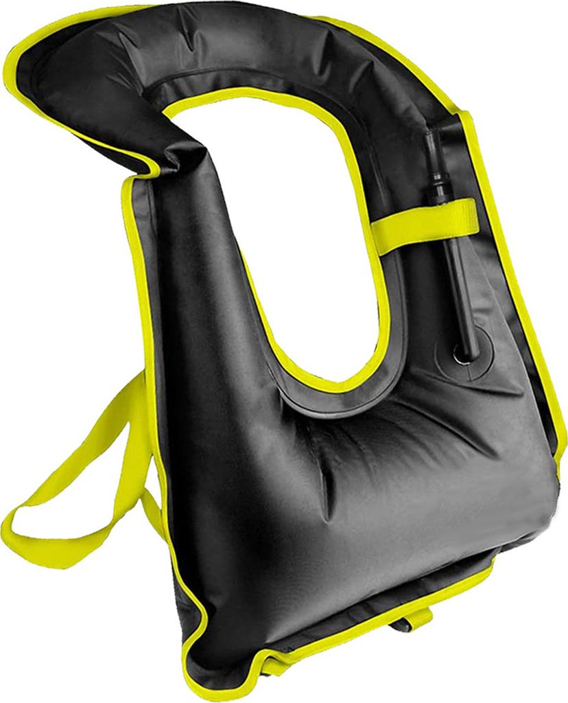 Aufblasbare Schwimmweste für Erwachsene, für Männer und Frauen, verstellbarer Schnorchel, für Kajakfahren, Bootfahren, Driften, Auftriebssicher...