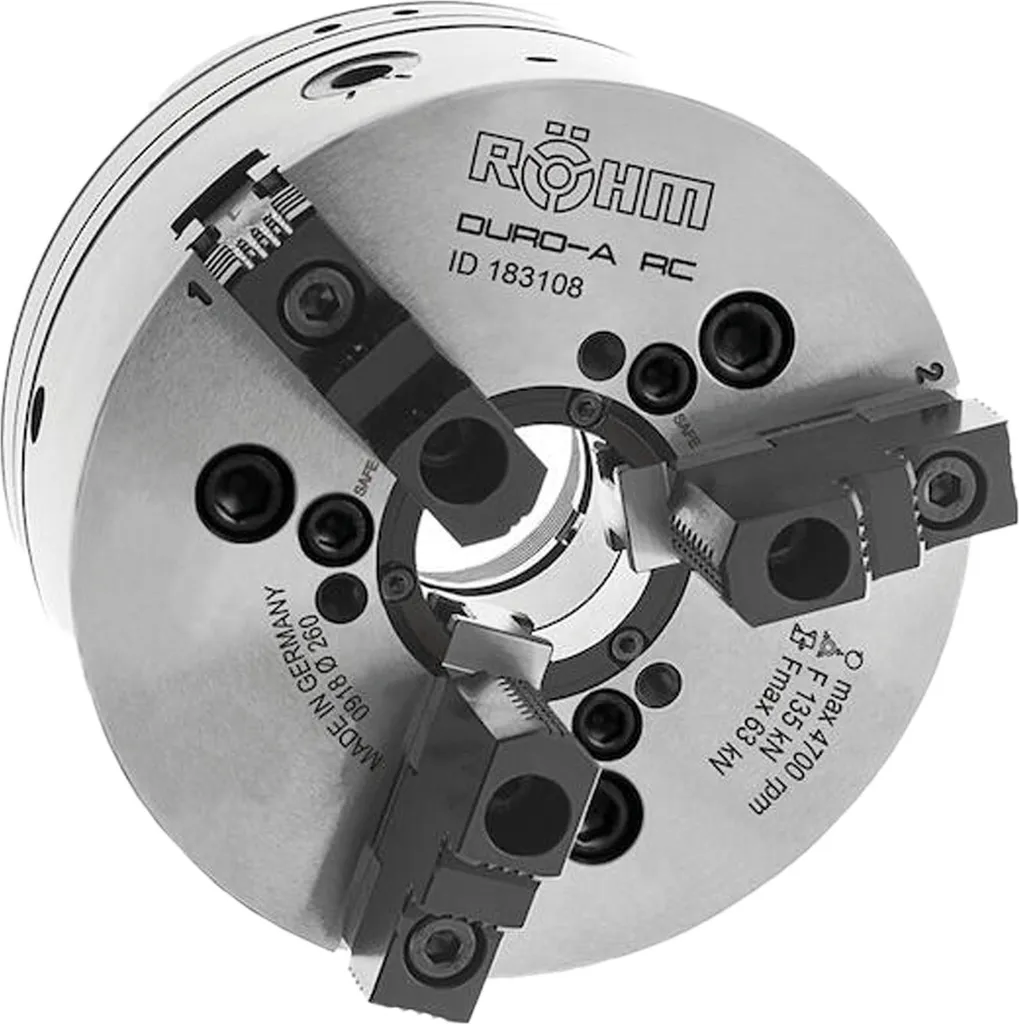 Stop aux Marques de Serrage avec l'Insert Röhm 260 Doux DG 1391295