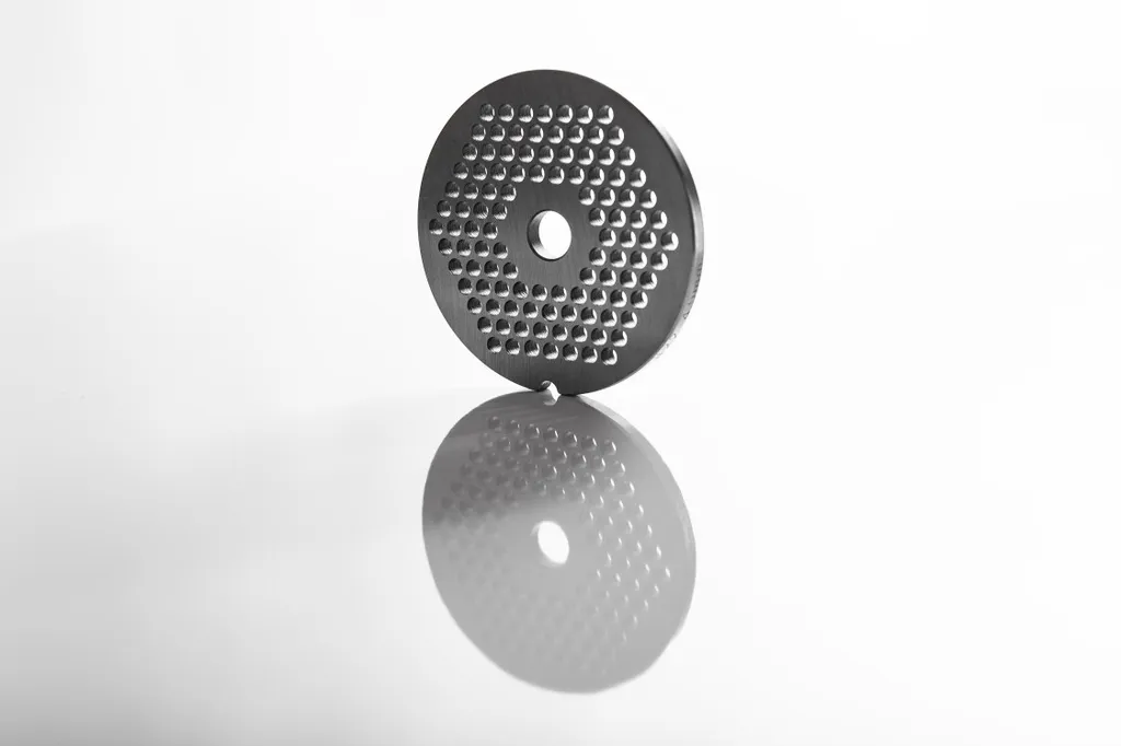Piastra per Tritacarne Manuale Porkert n. 8 da 4,5 mm | Acciaio Ceco - 7