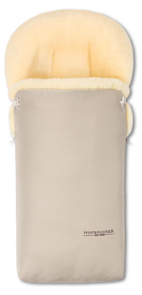 Hofbrucker Lammfell-Fußsack Putzi für Kinderwagen und Buggy Produktbild 
