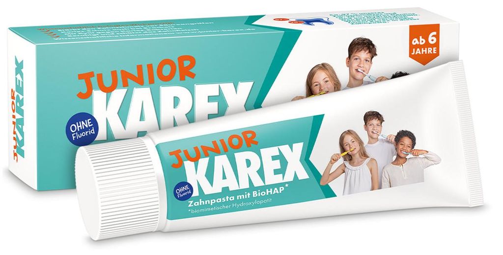 Wolff Junior Karex Zahnpasta 65ml Produktbild 