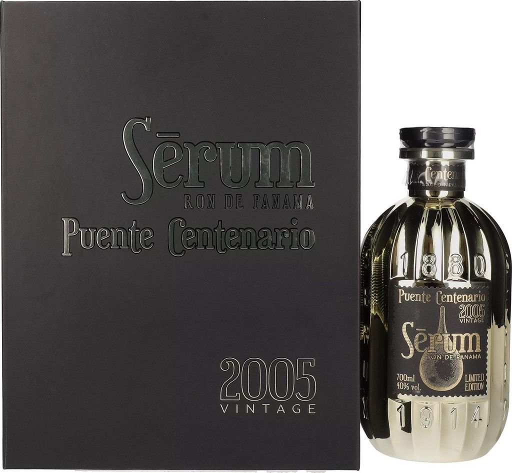 SeRum Puente Centenario Vintage 2005 40% Vol. 0,7l in Produktbild 
