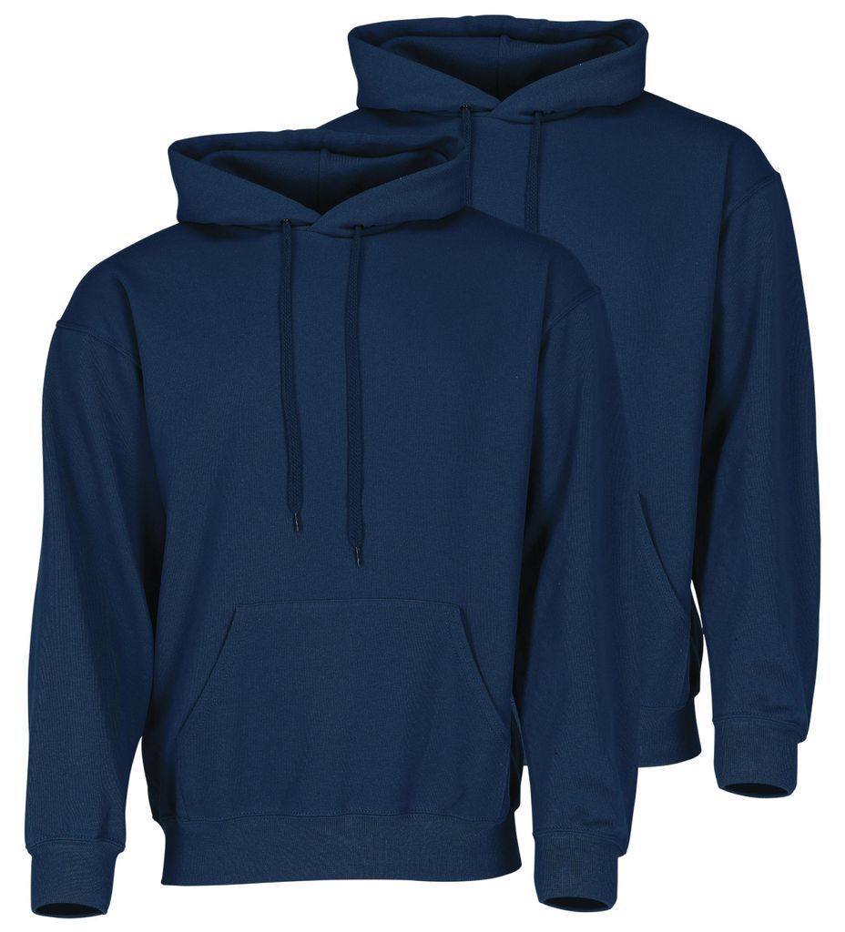 Doppelpack Fruit of the Loom Classic Kapuzen-Sweat Herren Produktbild 