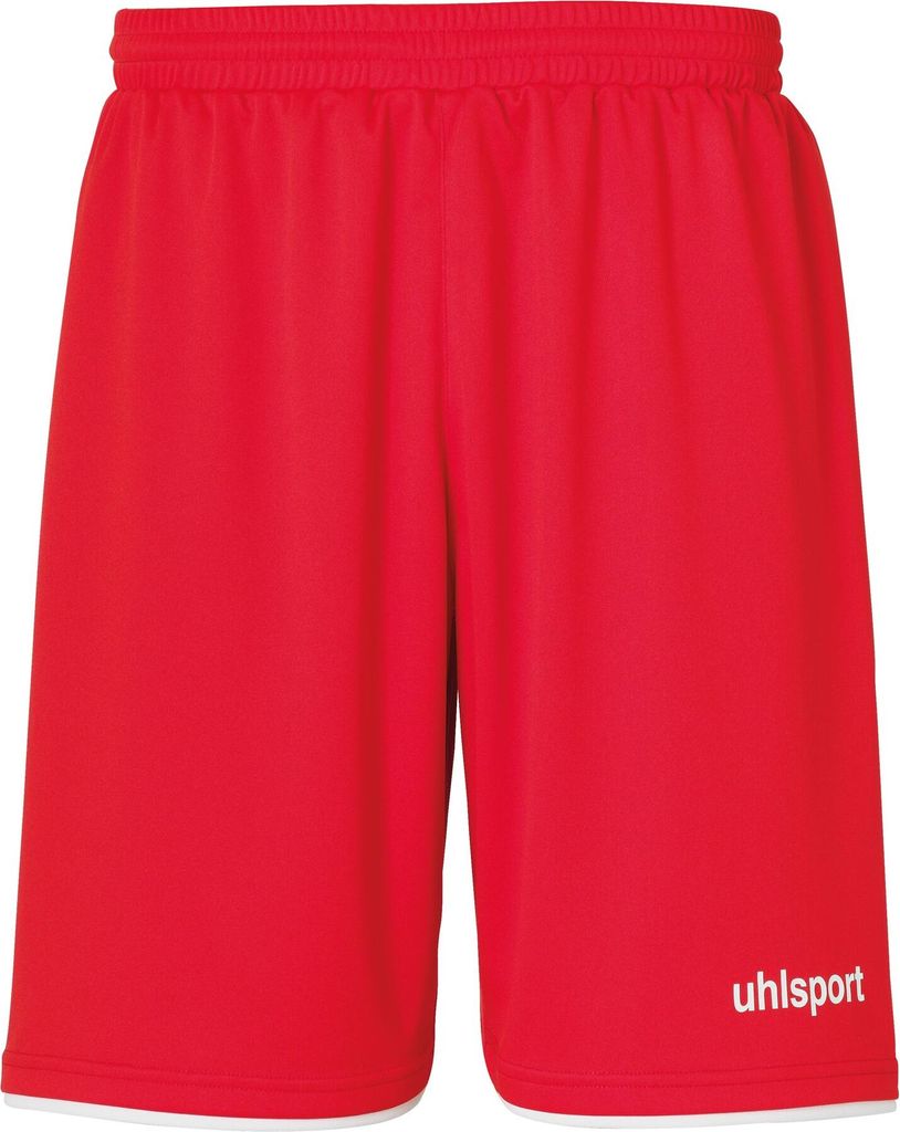 Uhlsport Club Shorts Herren - Rot / Weiß