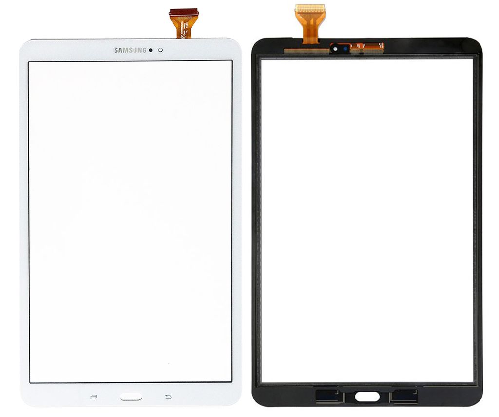 24 St Samsung Galaxy Tab SM T580 T585 Touchscreen Display Glas Reparatur Weiß 
