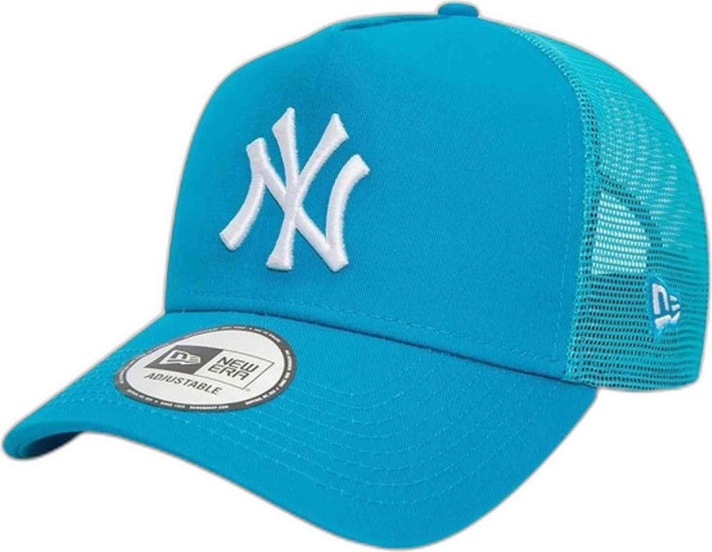 Berretto New York Baseball Unisex | Modello Hawai Pinky Con Stampe Tropicali Palme | Colore Rosa E Blu | 100% Poliestere - 2
