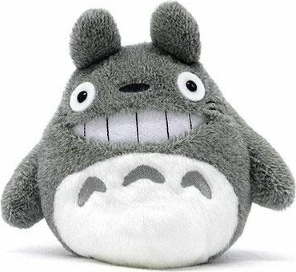 Il mio vicino Totoro: peluche Totoro Smile 18 cm Immagine del prodotto 