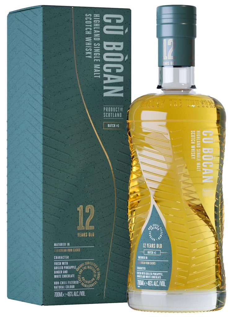 Tomatin Cù Bòcan 12 Jahre - Caribbean Rum Cask Matured - Produktbild 