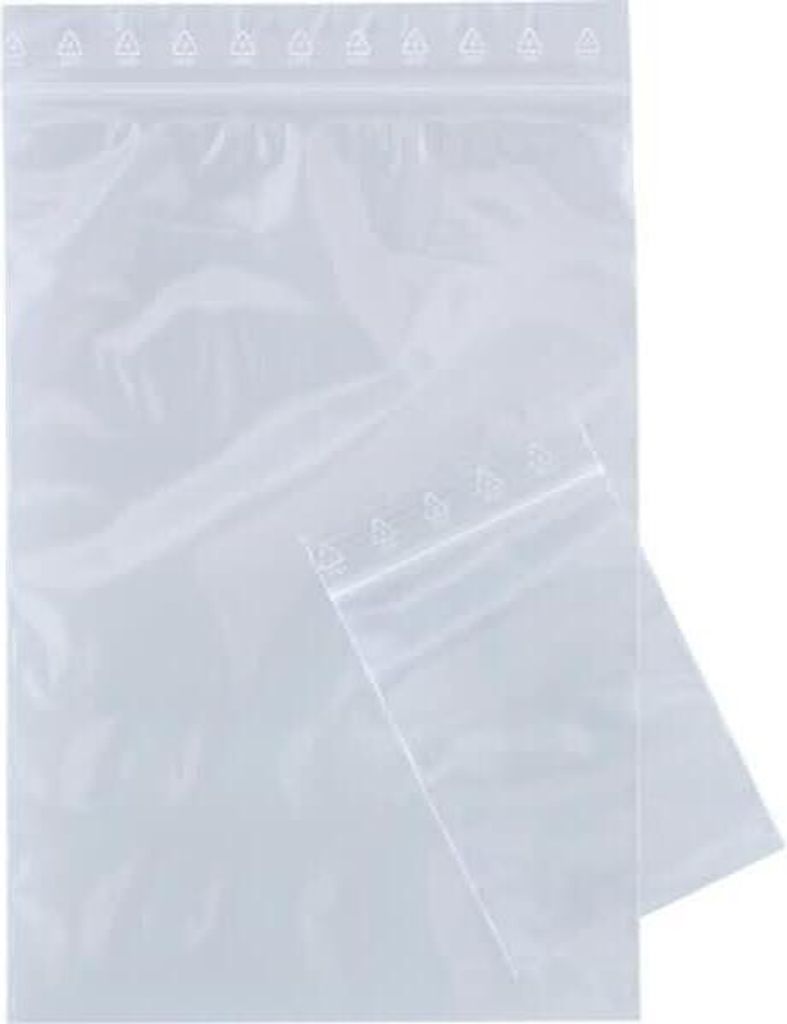 DEBAGRIP Debagrip Druckverschlussbeutel 200 x 300 mm, 50μ, transparent, 1000 Stück