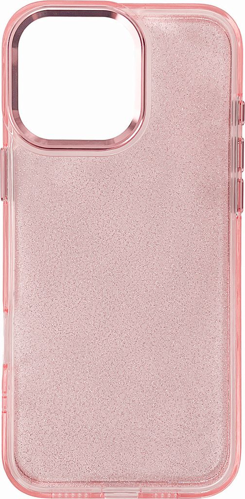 Glitzerhülle für iPhone 16 Pro - Pink mit Glitzer