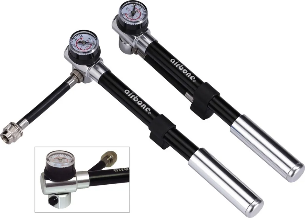 Airbone ZT-801 BK Pompe Amortisseur VTT Haute Pression 300 psi 20 bar