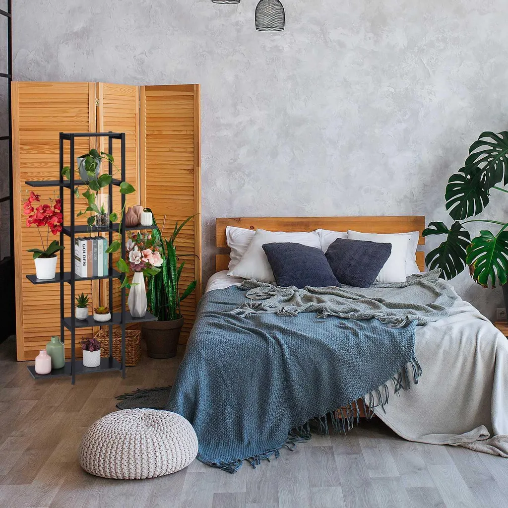 Étagère à fleurs d'angle 6 niveaux pour optimiser les petits appartements - 2