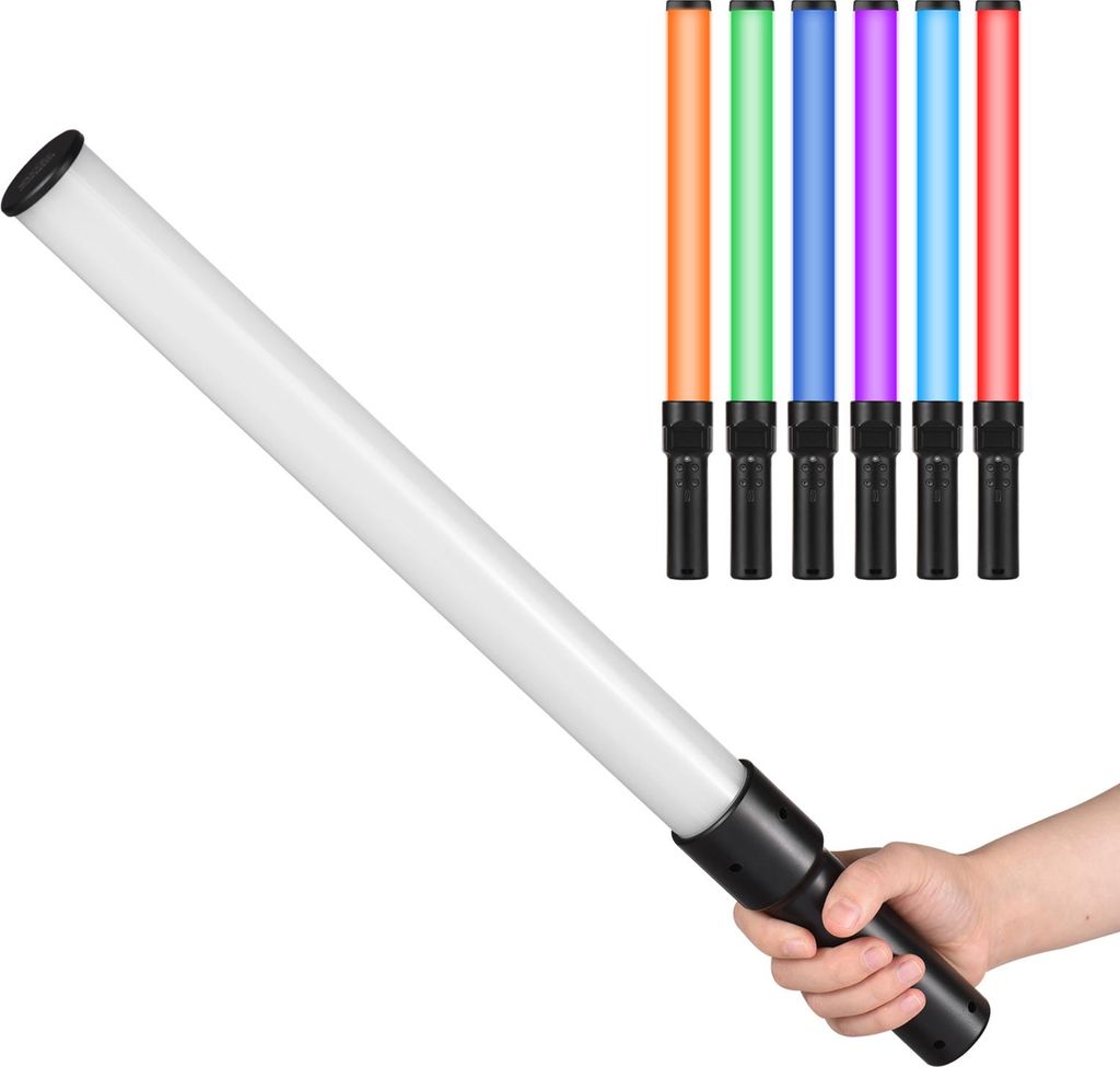 Ruční RGB světelná trubice, LED video tyč, 2500 K/5500 Obrázek produktu 