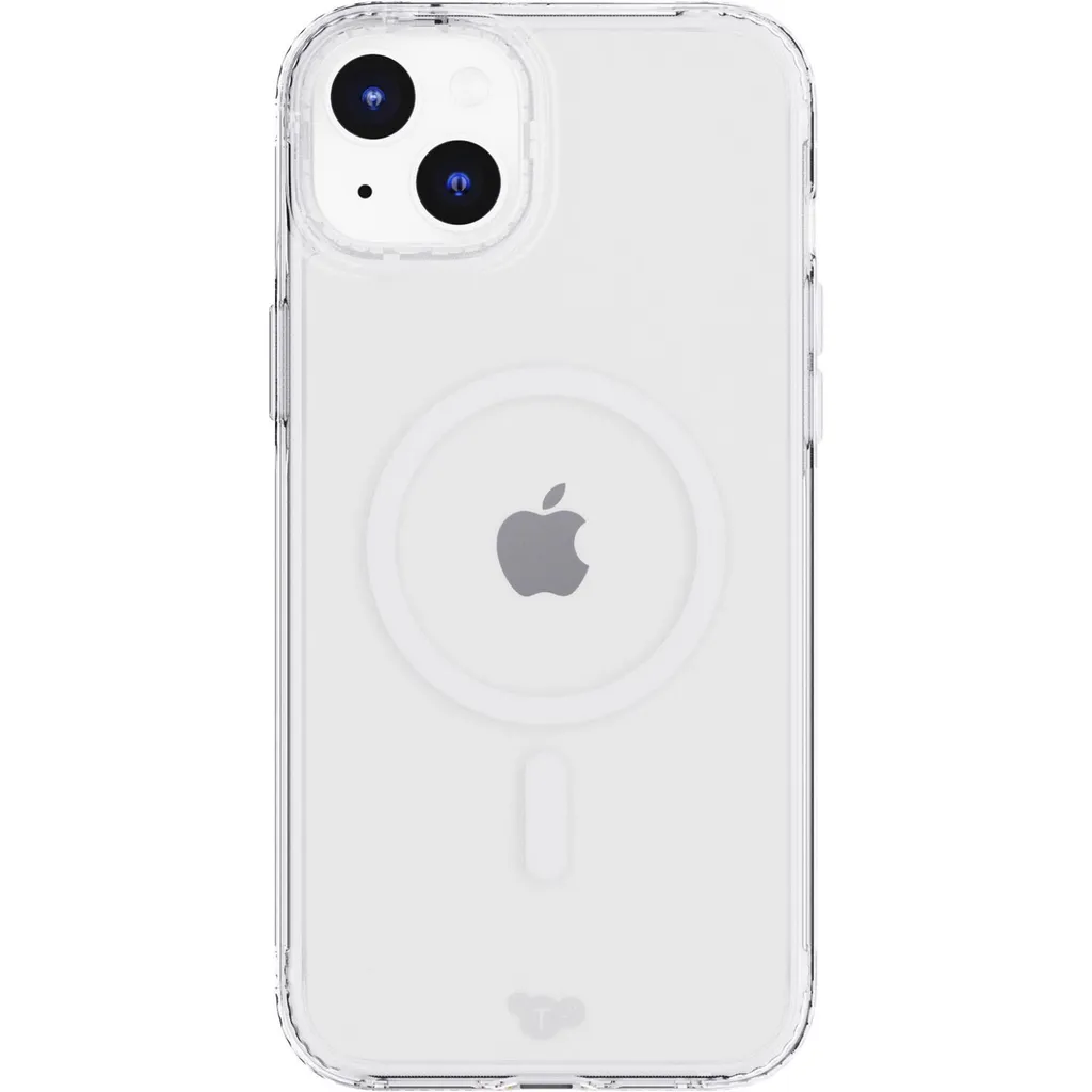 Tech21 EvoClear iPhone 15 Plus Coque MagSafe Anti-Choc et Anti-Jaune