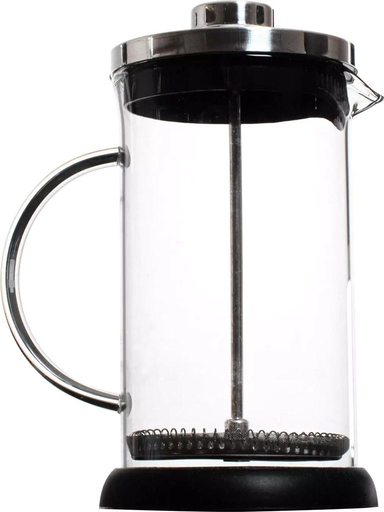 Cebador - French Press 600 ml - Stempelkanne Für Kaffee, Tee, Yerba - Hitzebeständiges Glas, Edelstahl - Klarer Genuss Ohne Fusel - Modernes Design