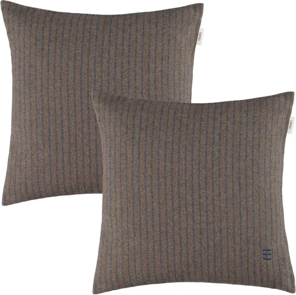 Housse de Coussin Résistante ESPRIT Marron 38x38 cm - Lot de 2 Durable