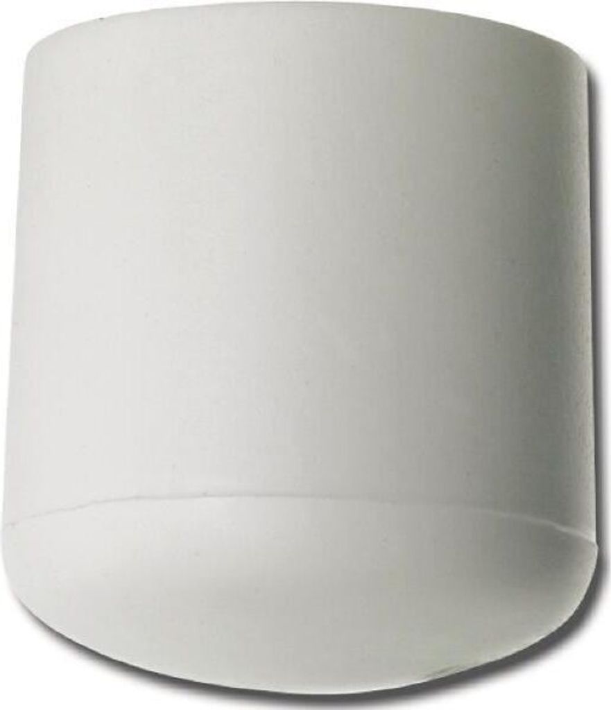 Fußkappen für Rundrohr ø 18 mm weiß